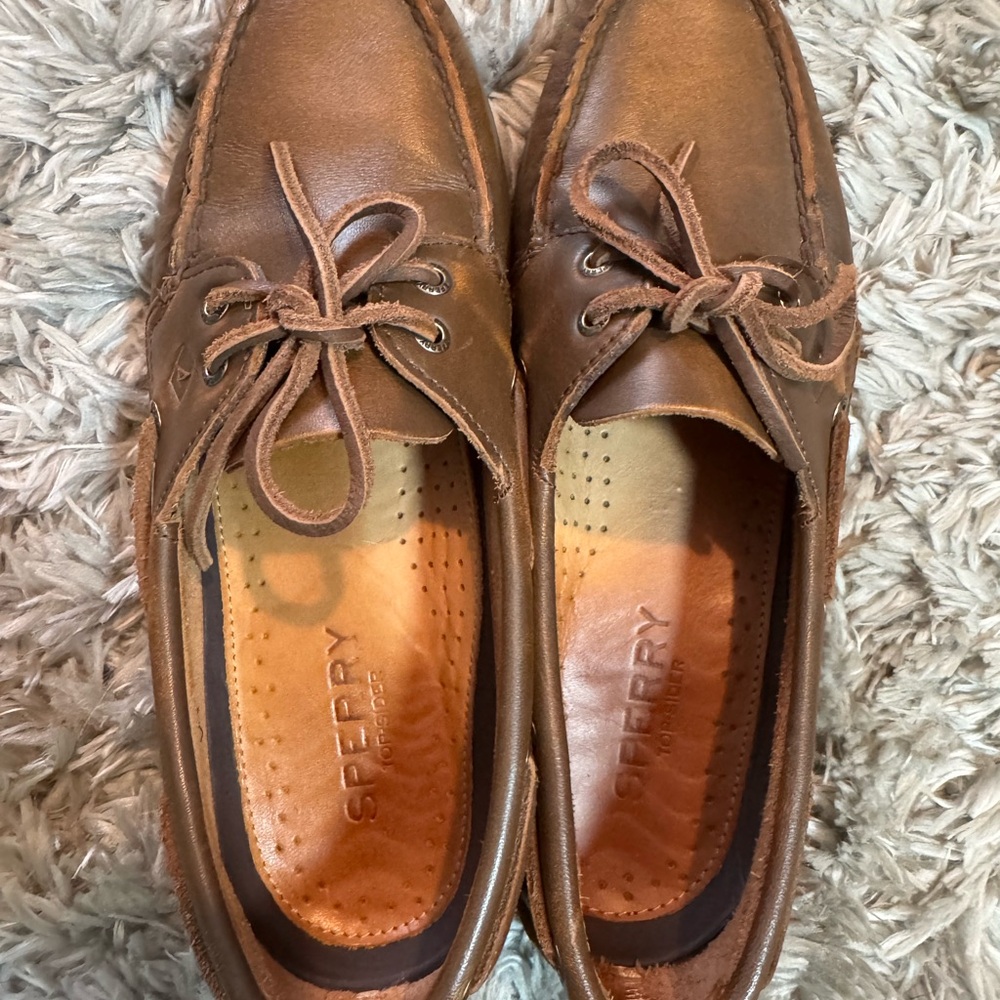 Sperry Women's Brown Leather Loafers